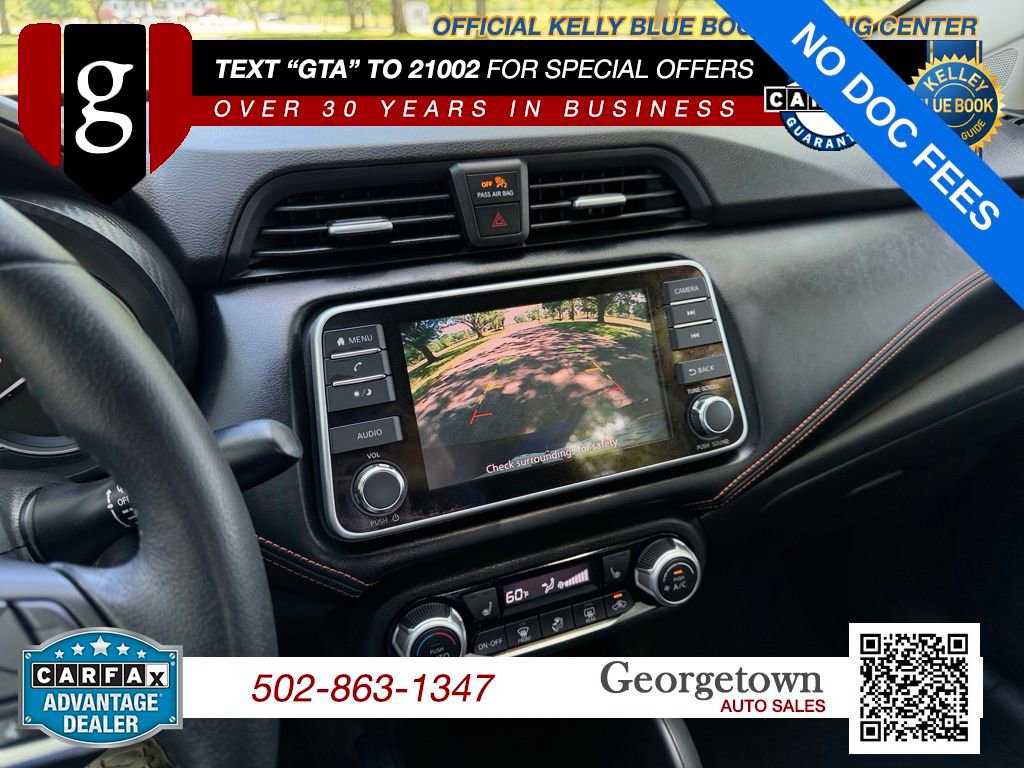 Used 2020 Nissan Versa SR w/ Convenience Package FWD image 9