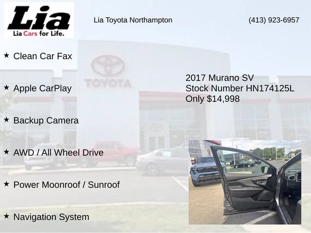 Used 2017 Nissan Murano SV AWD/4WD image 7