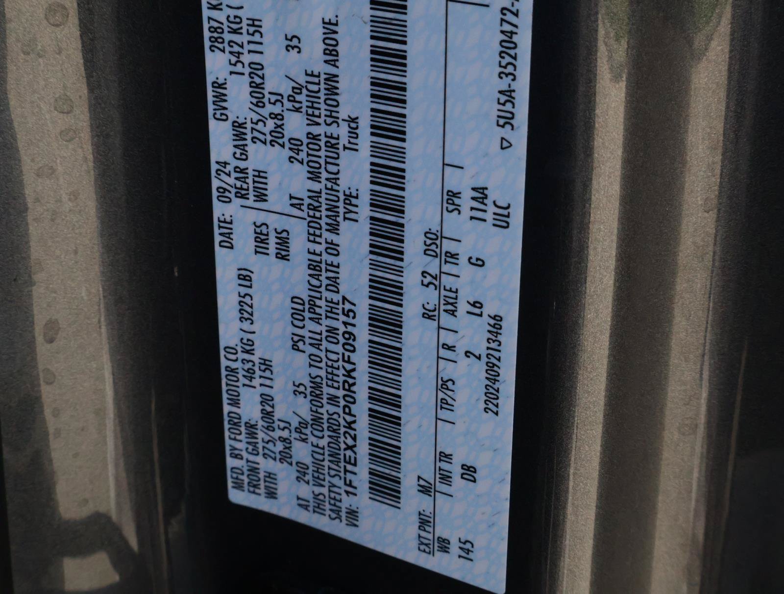 Used 2024 Ford F150 STX RWD image 20