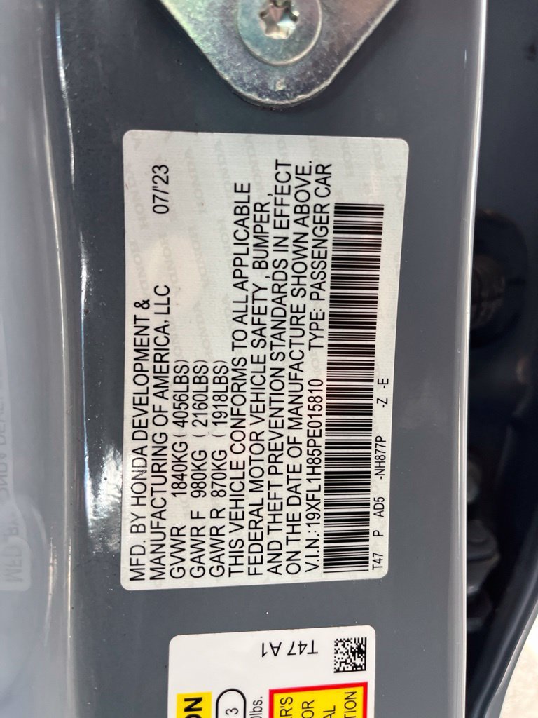 Certified 2023 Honda Civic Sport Touring image 11