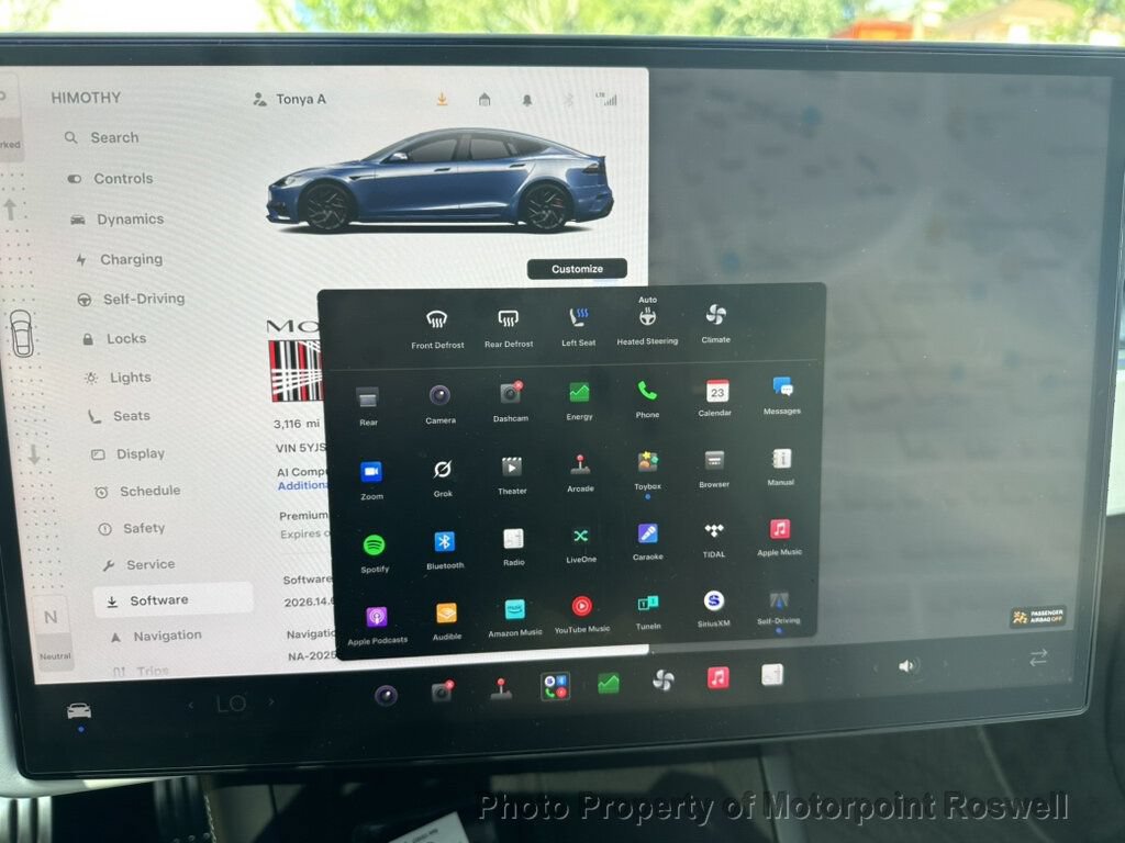 Used 2026 Tesla Model S Plaid AWD/4WD image 26