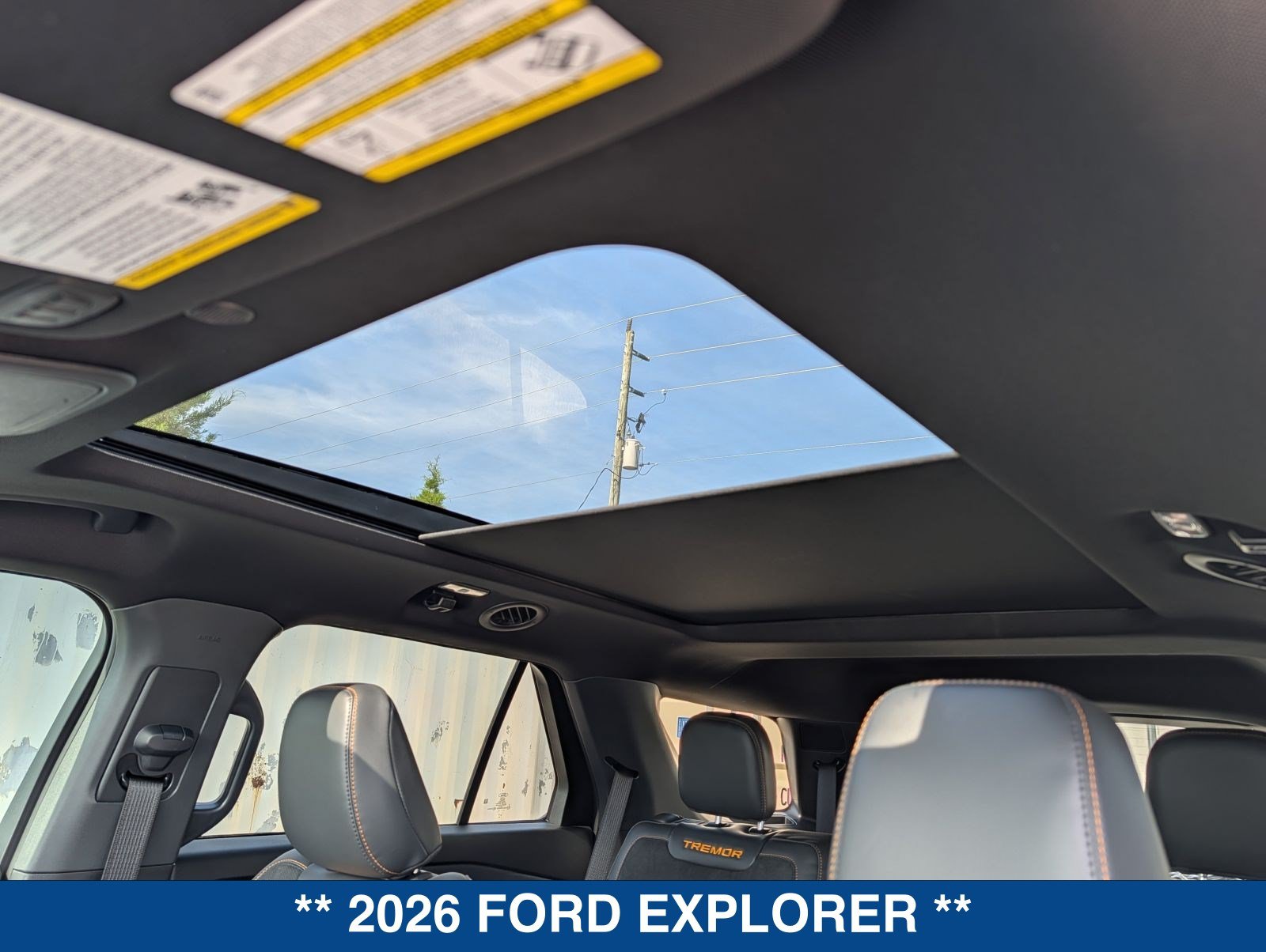 New 2026 Ford Explorer Tremor w/ Tremor Ultimate Package AWD/4WD image 39