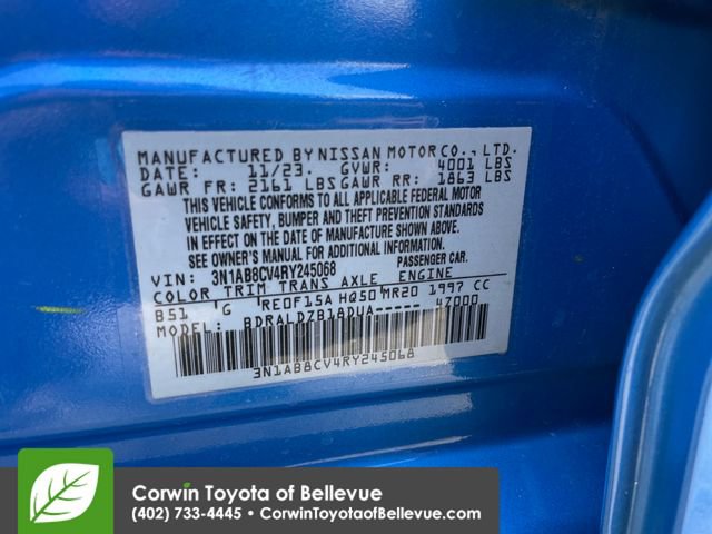 Used 2024 Nissan Sentra SV FWD image 23