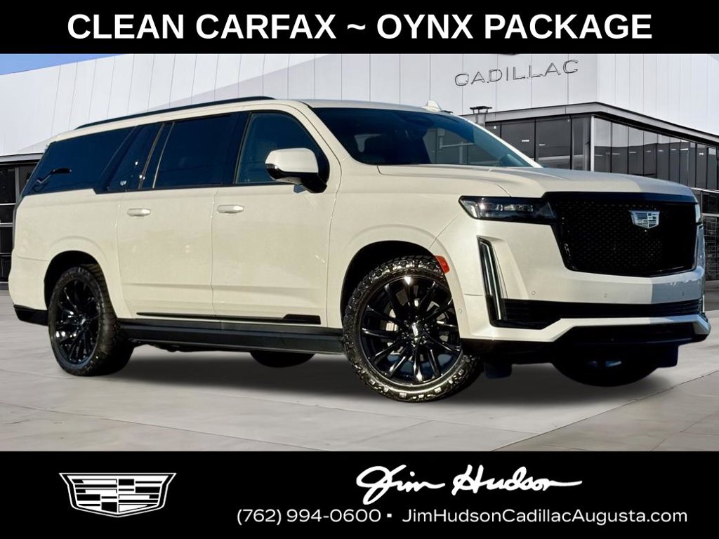Used 2021 Cadillac Escalade ESV Sport Platinum w/ LPO, ONYX Package