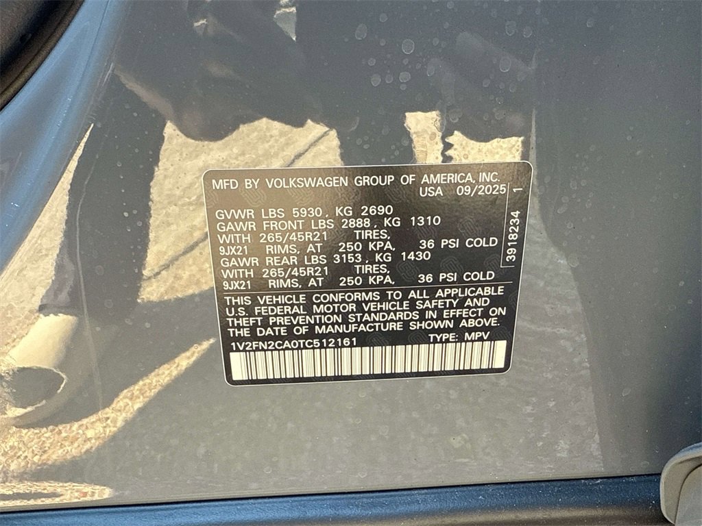 New 2026 Volkswagen Atlas SEL Premium R-Line image 29