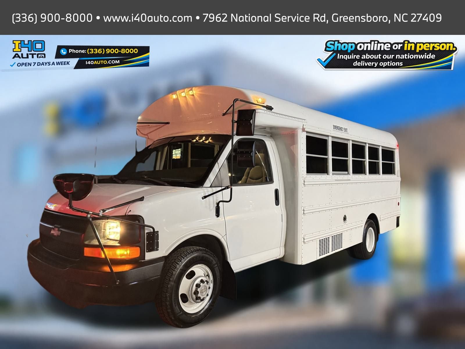 Used 2005 Chevrolet Express 3500 w/ School Bus Package image 1