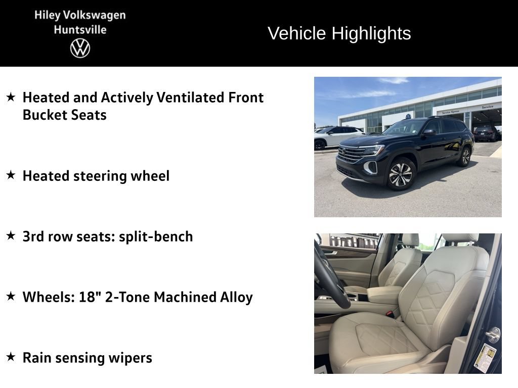Certified 2026 Volkswagen Atlas SE FWD image 14