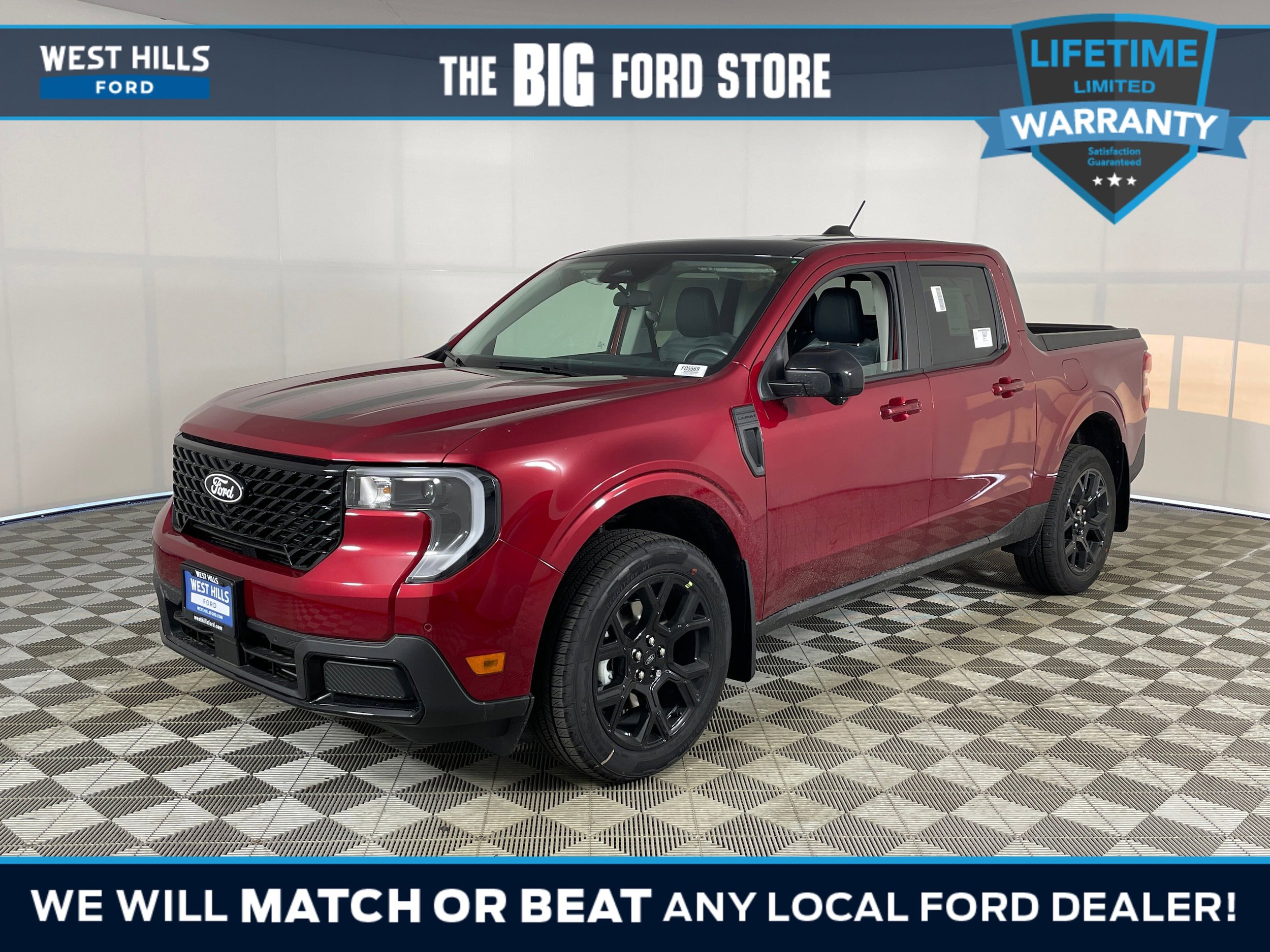 New 2025 Ford Maverick Lariat w/ Black Appearance Package