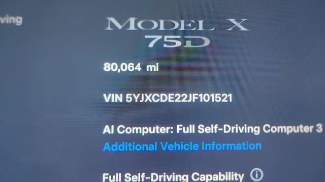 Used 2018 Tesla Model X 75D AWD/4WD image 59