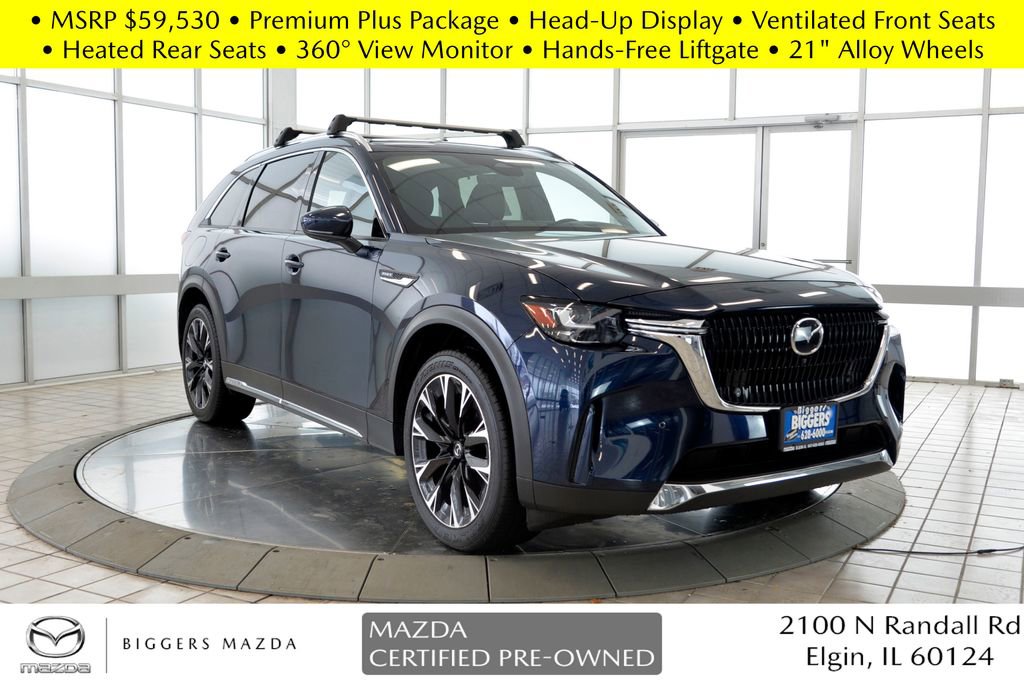 Certified 2024 MAZDA CX-90 Plug-In Hybrid w/ Premium Plus