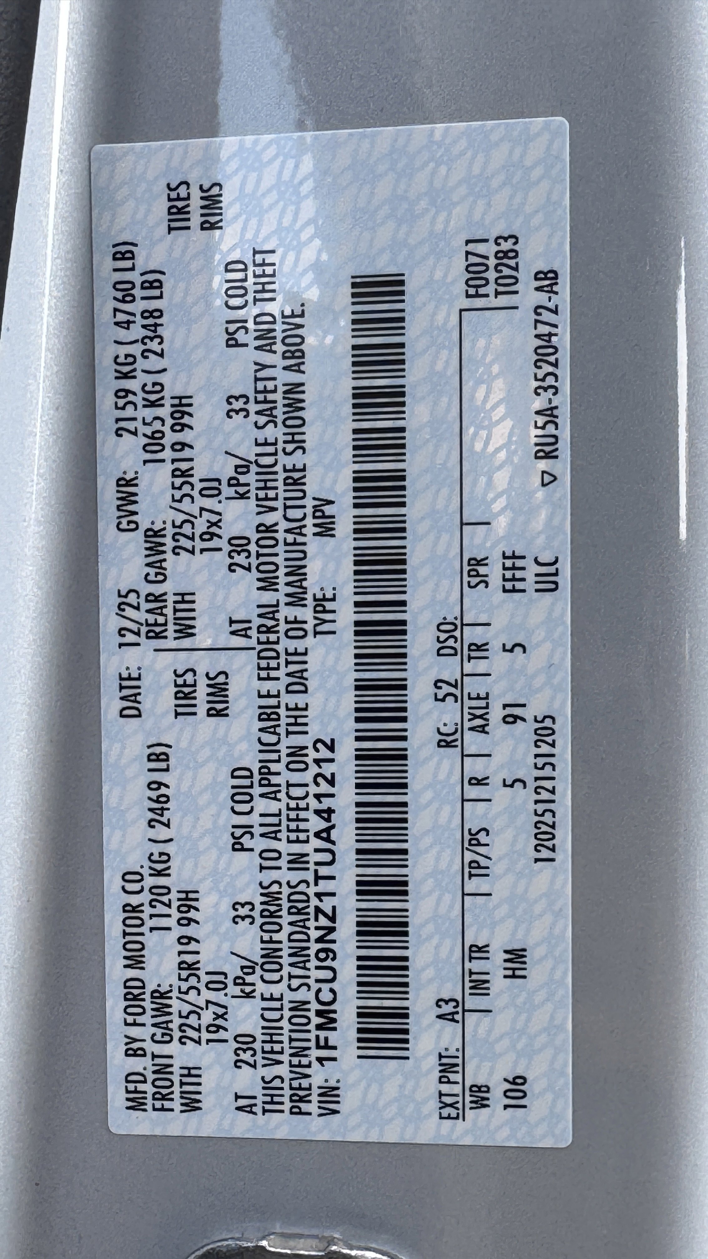 New 2026 Ford Escape ST-Line Select w/ Tech Pack #1 image 14