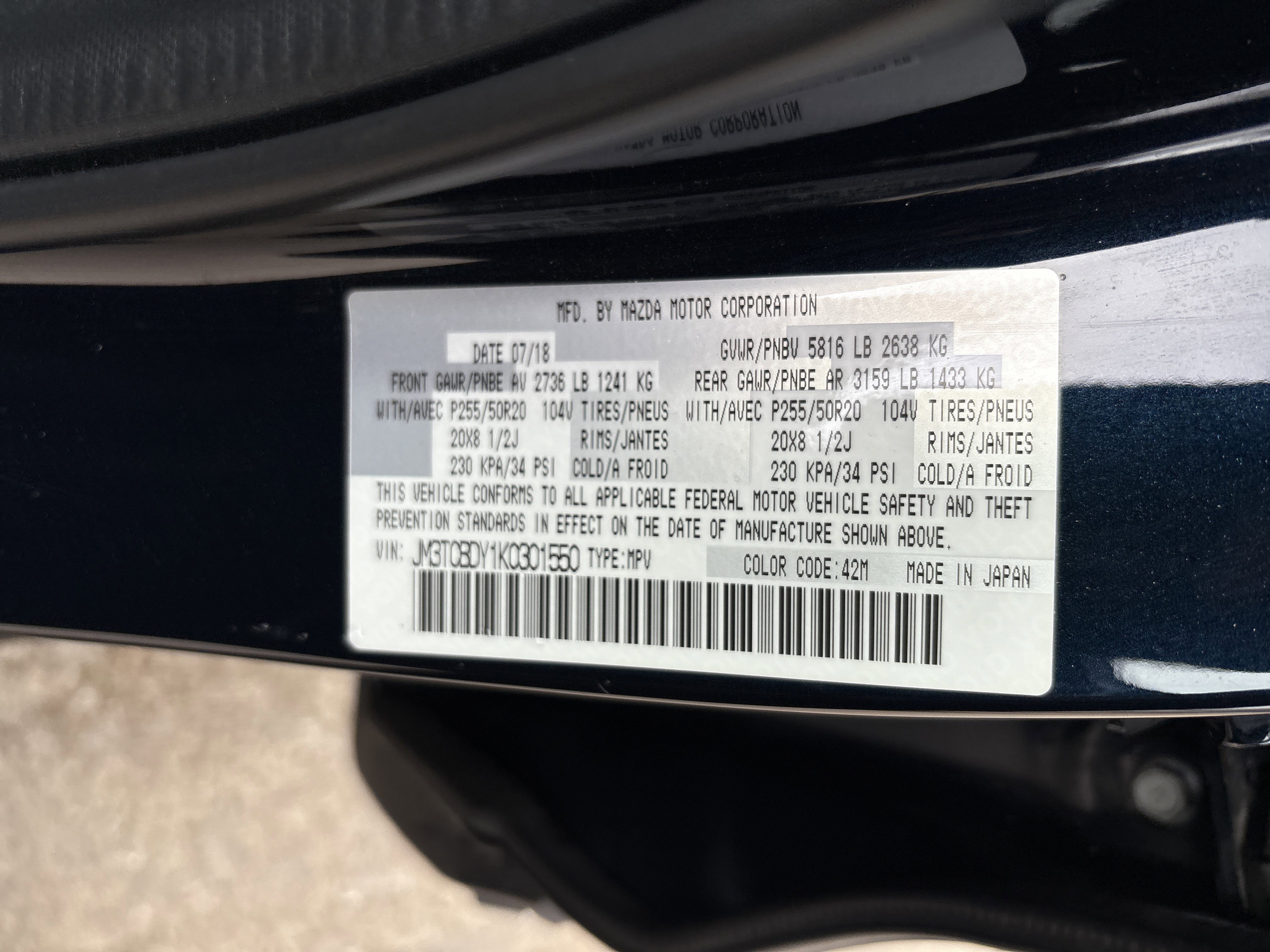 Used 2019 MAZDA CX-9 Grand Touring image 33