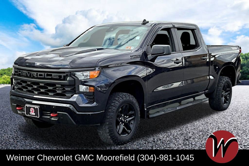 Used 2023 Chevrolet Silverado 1500 Custom Trail Boss w/ LPO, Dark Essentials Package