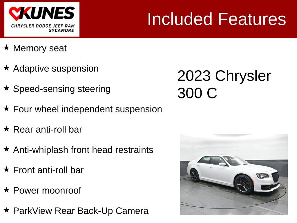 Used 2023 Chrysler 300 C RWD image 4