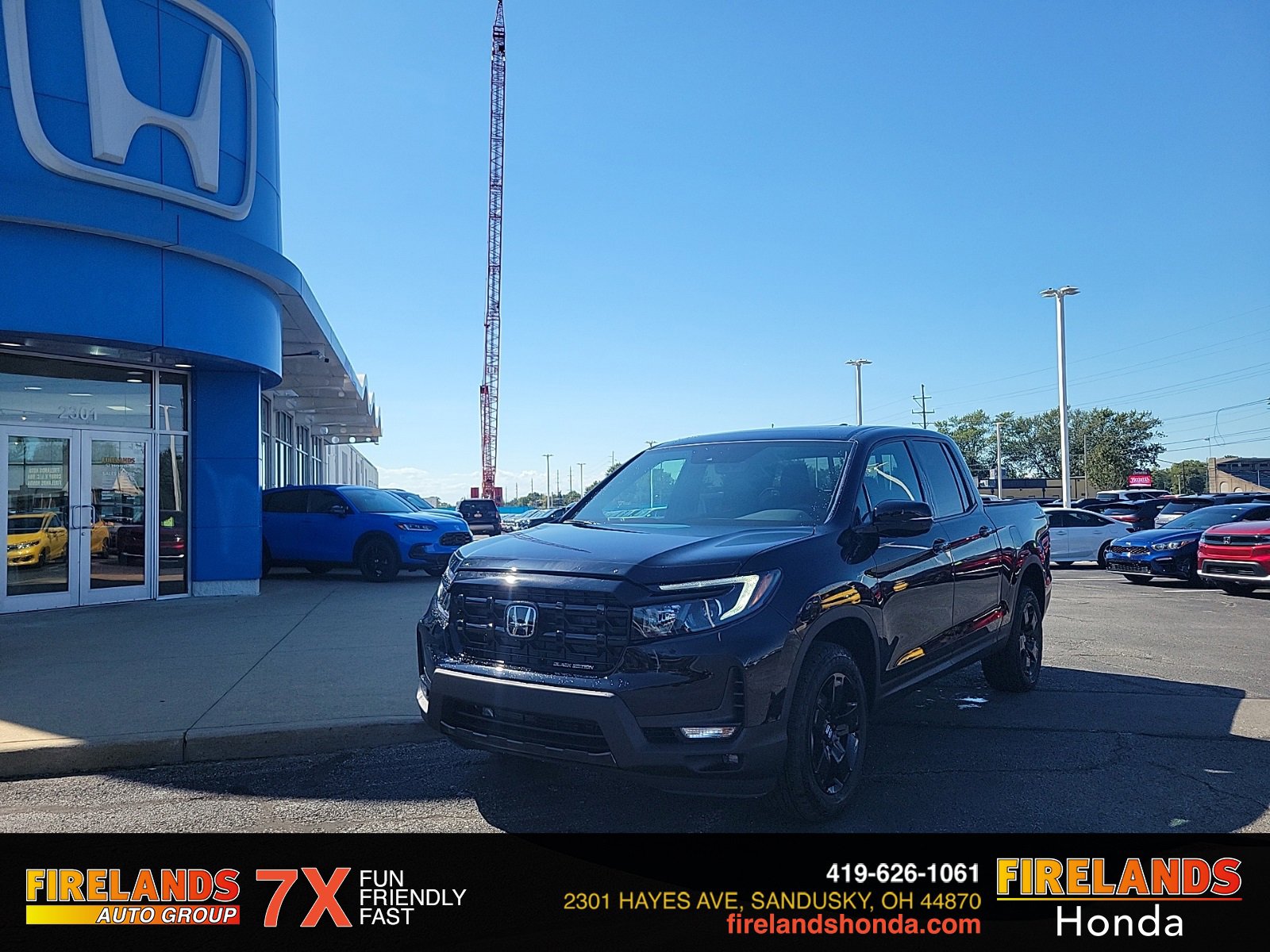 New 2025 Honda Ridgeline Black Edition