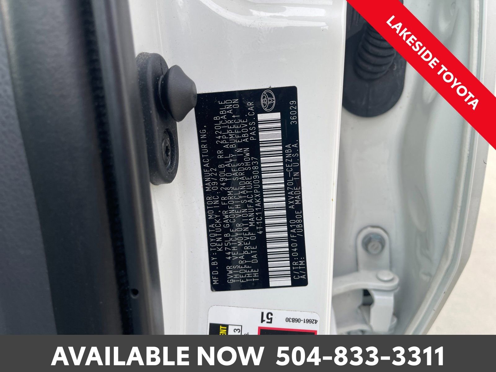 Used 2023 Toyota Camry LE image 36