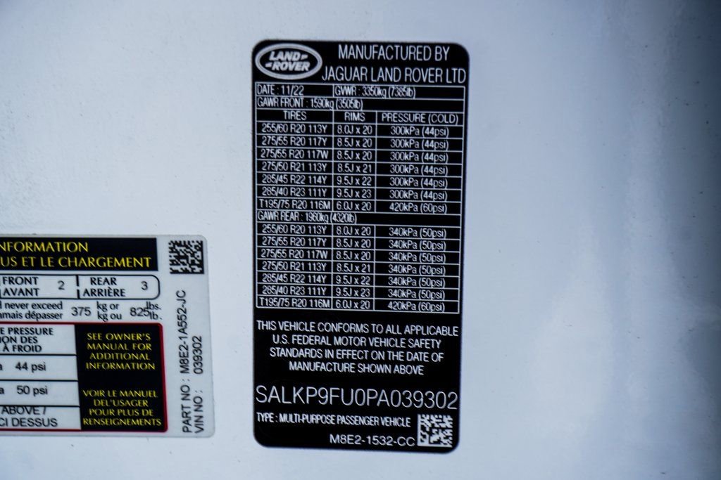 Used 2023 Land Rover Range Rover SE image 50