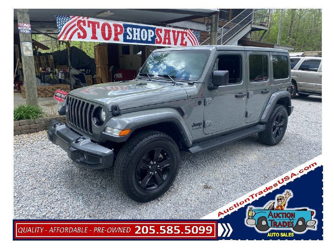 Used 2021 Jeep Wrangler Unlimited Sahara image 1
