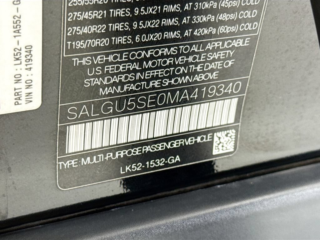 Used 2021 Land Rover Range Rover Autobiography Fifty Edition AWD/4WD image 34