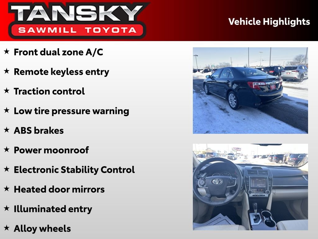 Used 2014 Toyota Camry XLE image 9