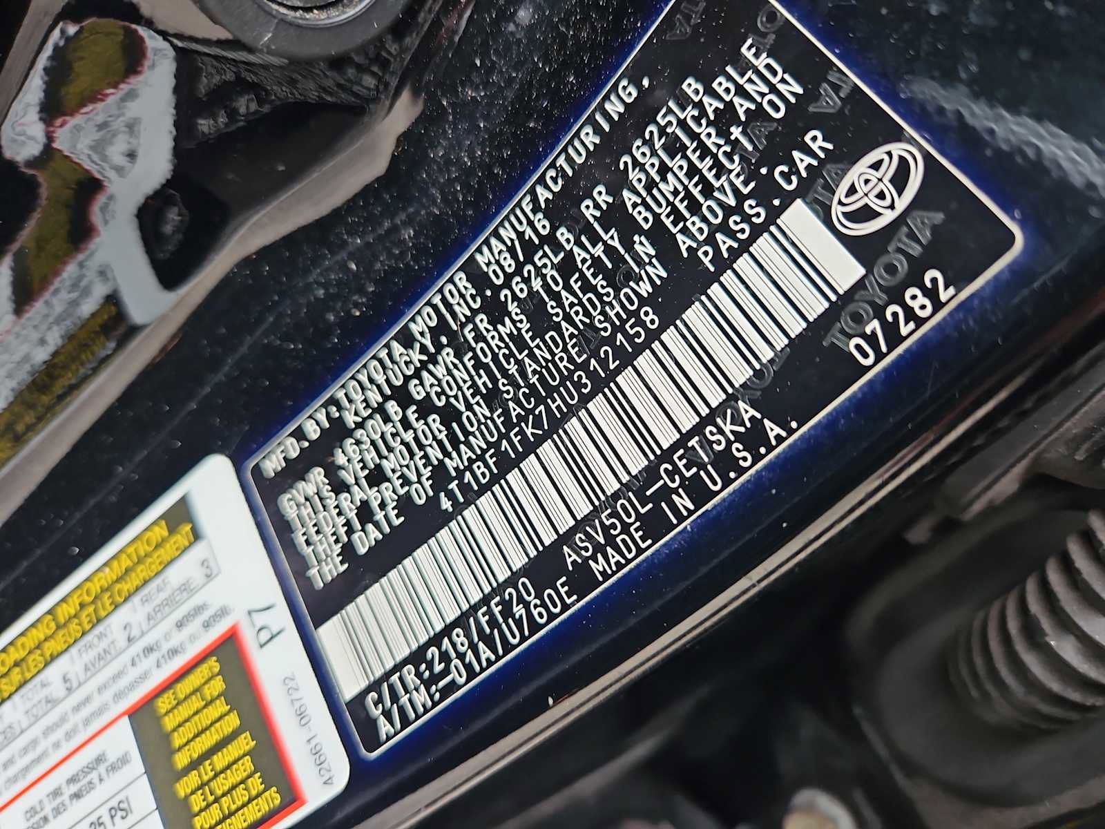 Used 2017 Toyota Camry SE FWD image 14