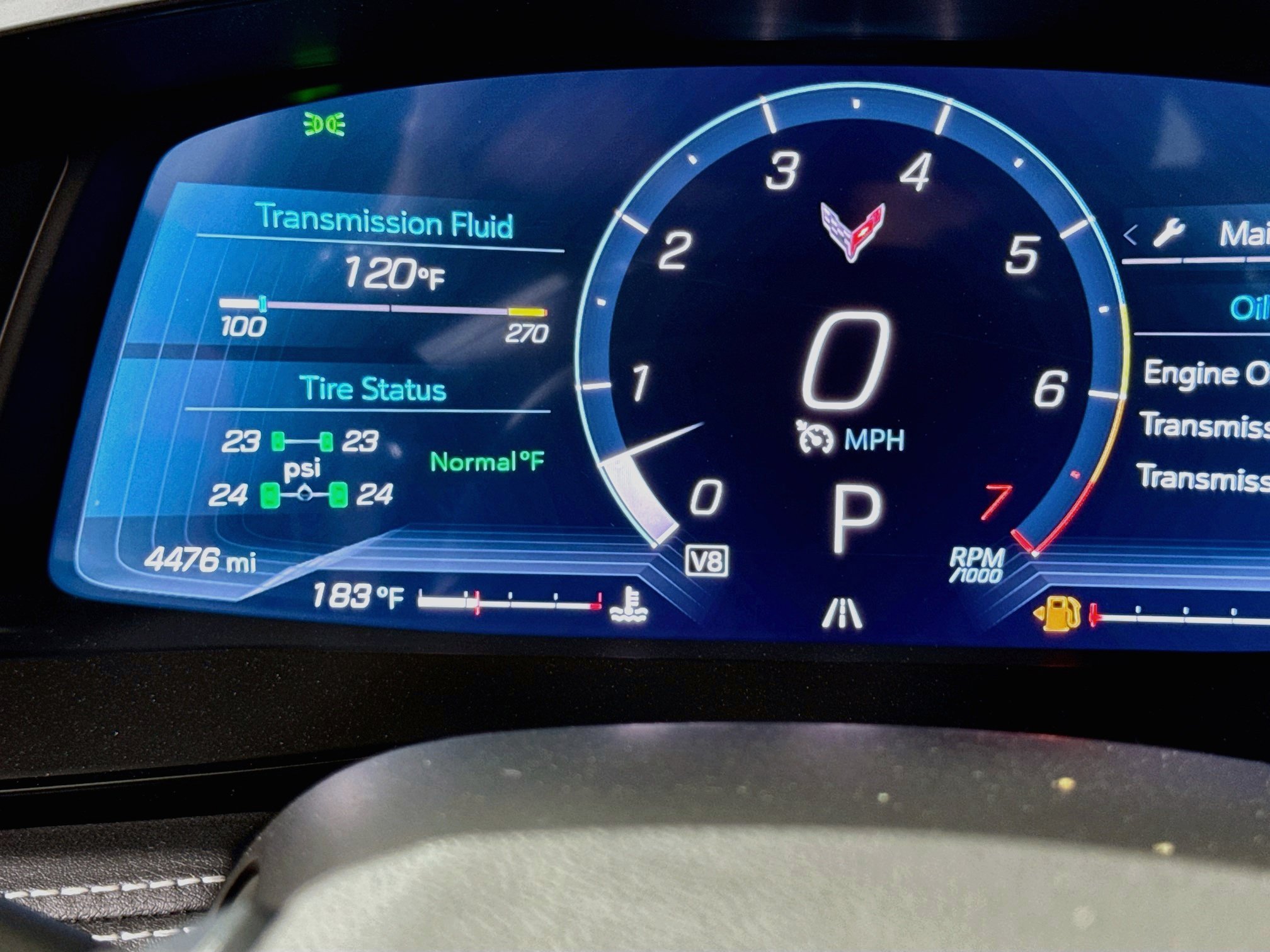 Used 2024 Chevrolet Corvette Stingray Preferred Cpe w/ Z51 Performance Package RWD image 14