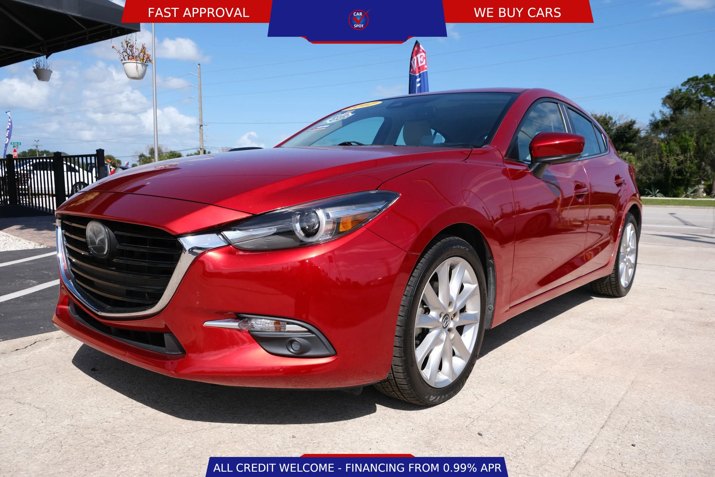 Used 2017 MAZDA MAZDA3 Grand Touring w/ Premium Equipment Package FWD image 1