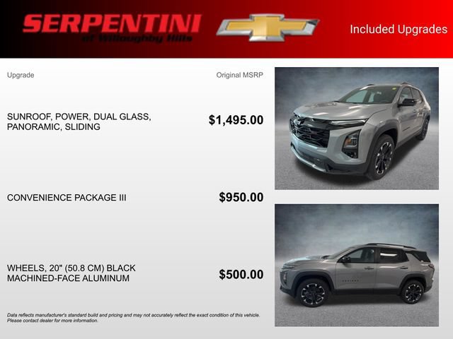 New 2026 Chevrolet Equinox RS w/ Convenience Package III AWD/4WD image 22