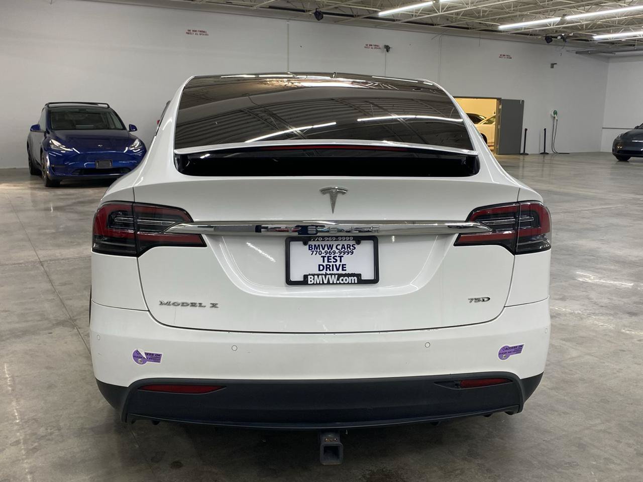 Used 2018 Tesla Model X 75D AWD/4WD image 9