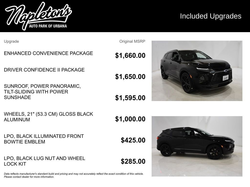 Used 2022 Chevrolet Blazer RS w/ Enhanced Convenience Package image 27