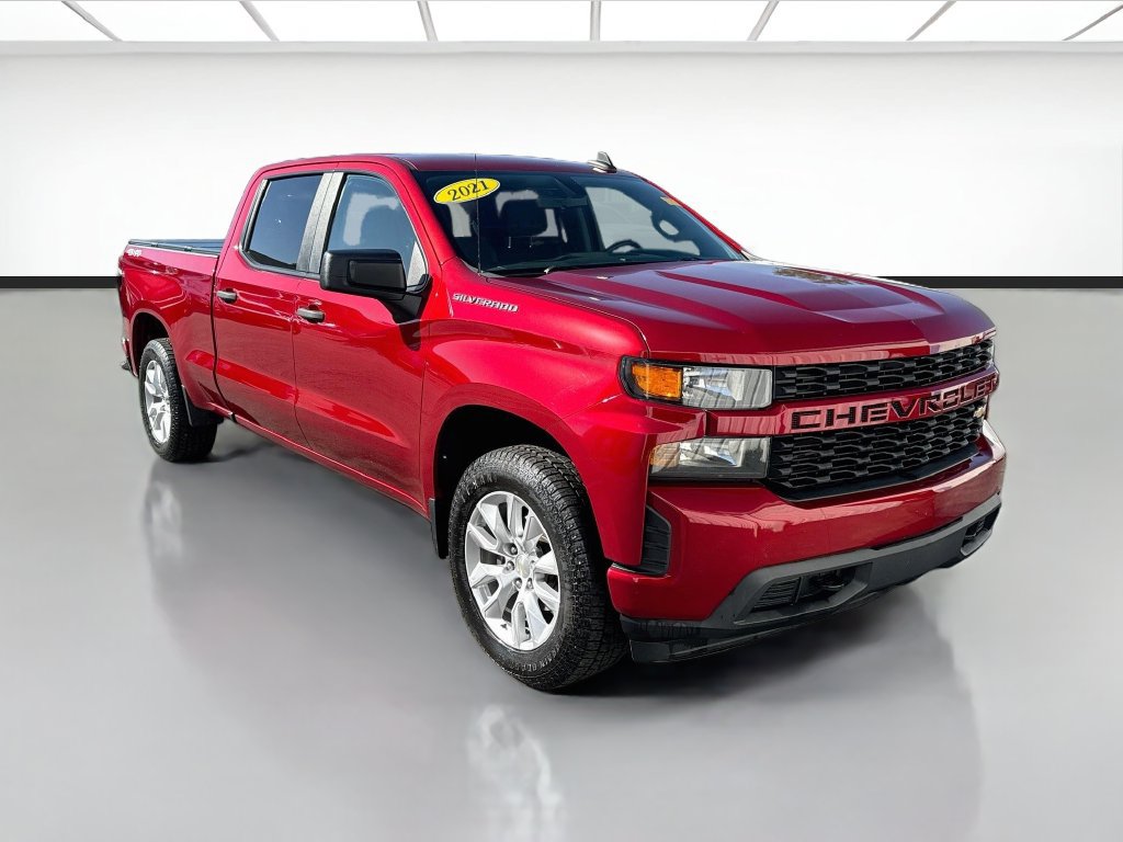 Used 2021 Chevrolet Silverado 1500 Custom AWD/4WD image 3