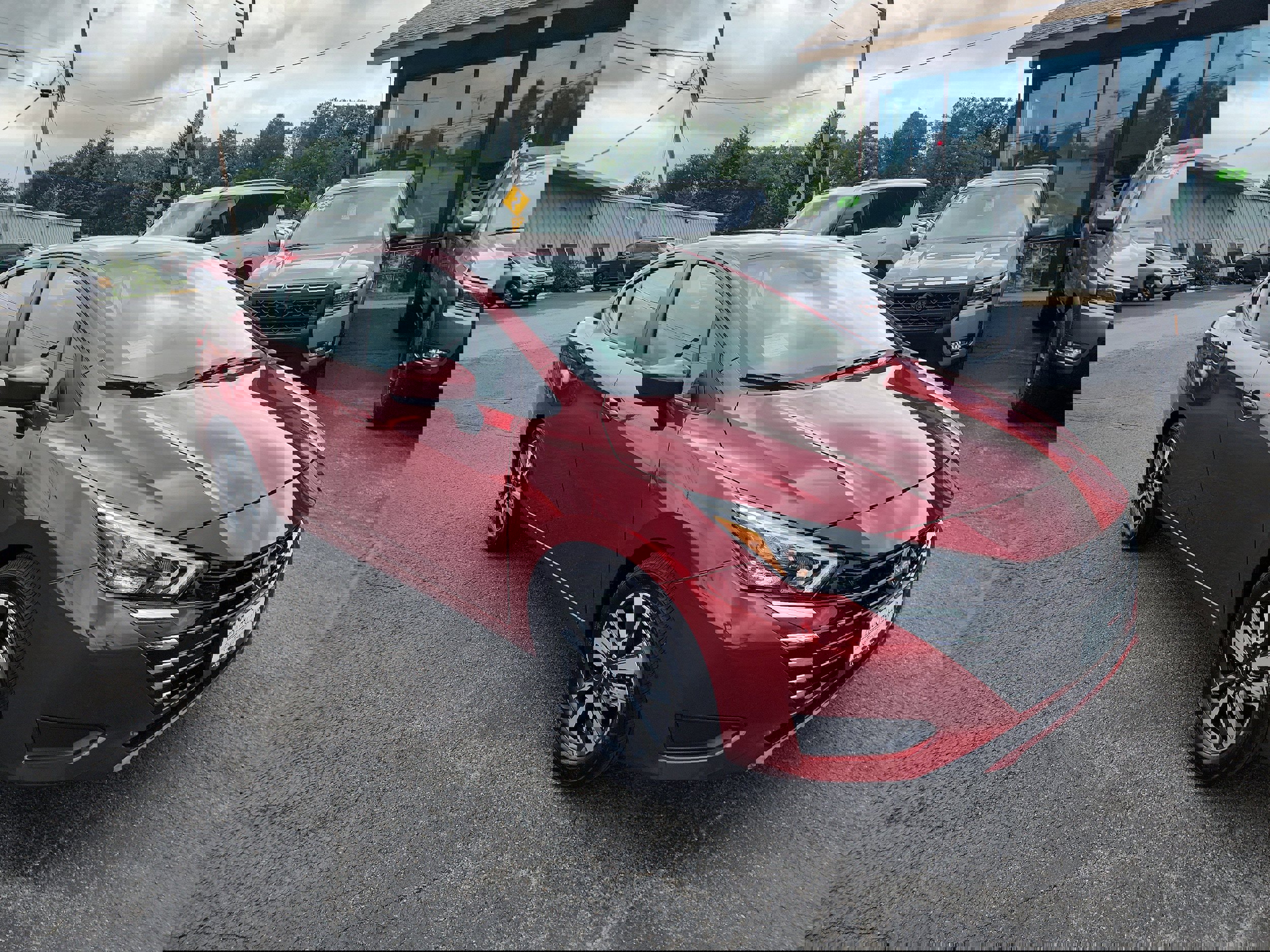 New 2025 Nissan Versa SV w/ Trunk Package image 1