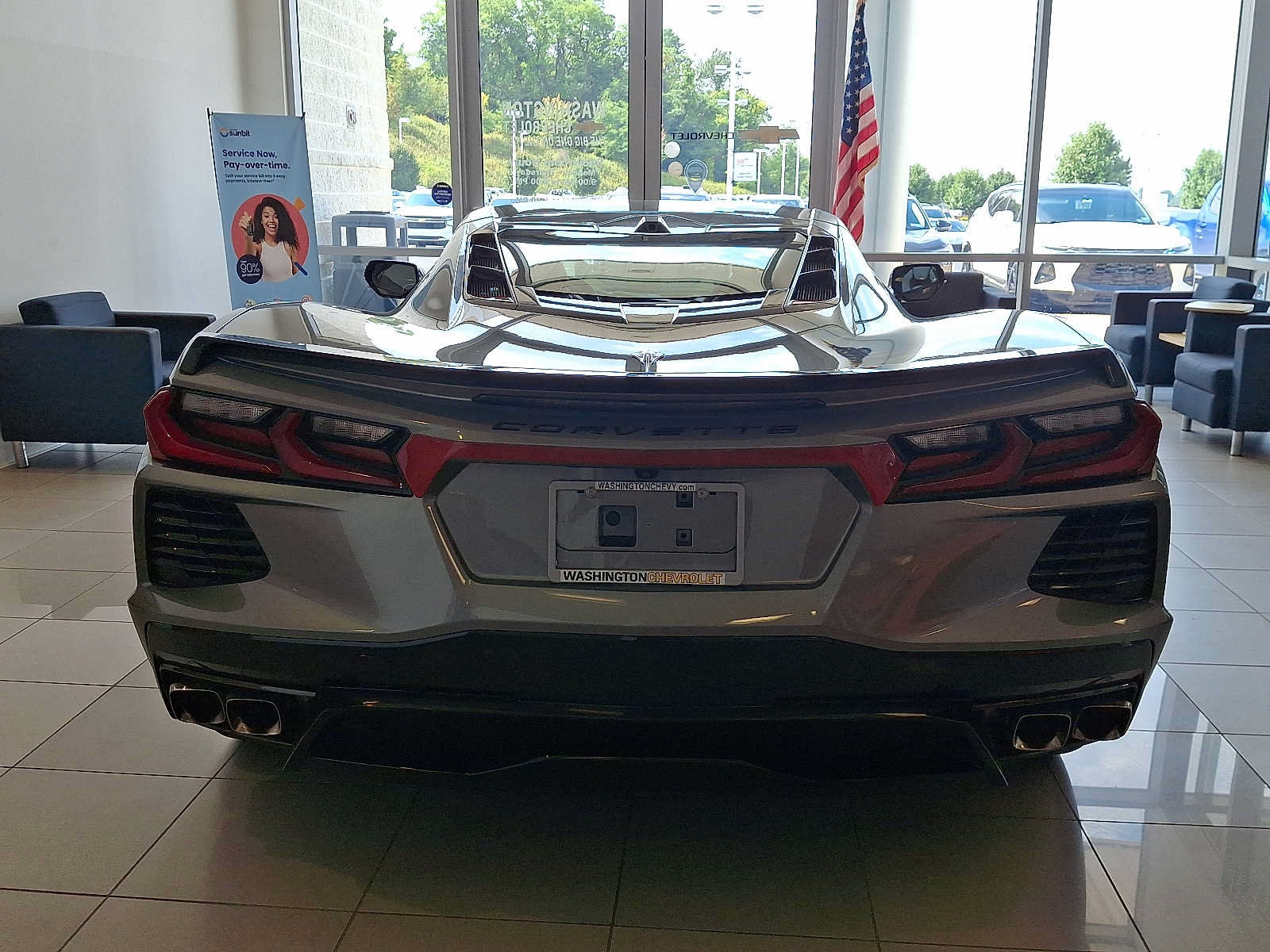 Used 2024 Chevrolet Corvette Stingray Preferred Cpe w/ Battery Protection Package RWD image 5