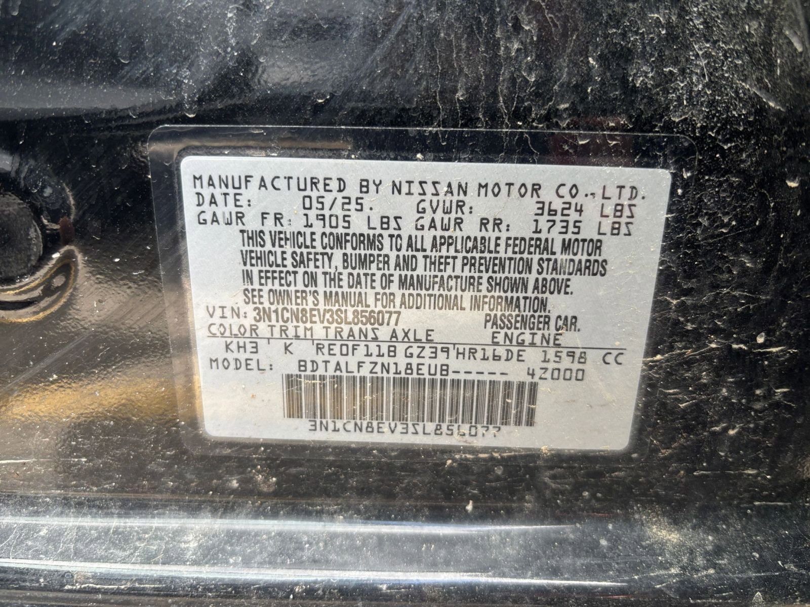 Used 2025 Nissan Versa SV FWD image 27