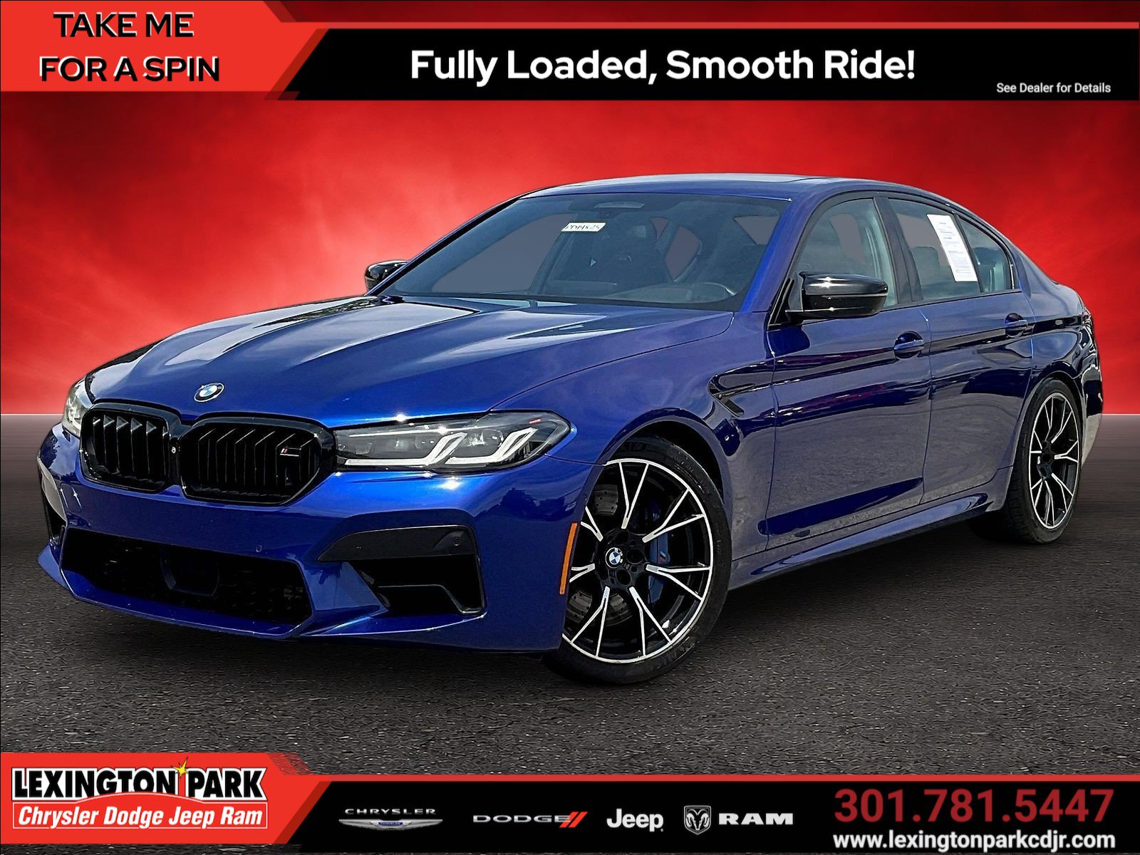 Used 2021 BMW M5 w/ Competition Package AWD/4WD image 3