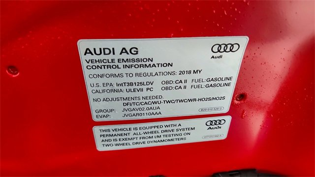 Used 2018 Audi TTS 2.0T Coupe w/ Technology Package image 51