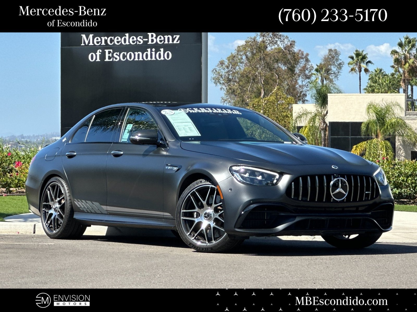 Certified 2023 Mercedes-Benz E 63 AMG S image 1