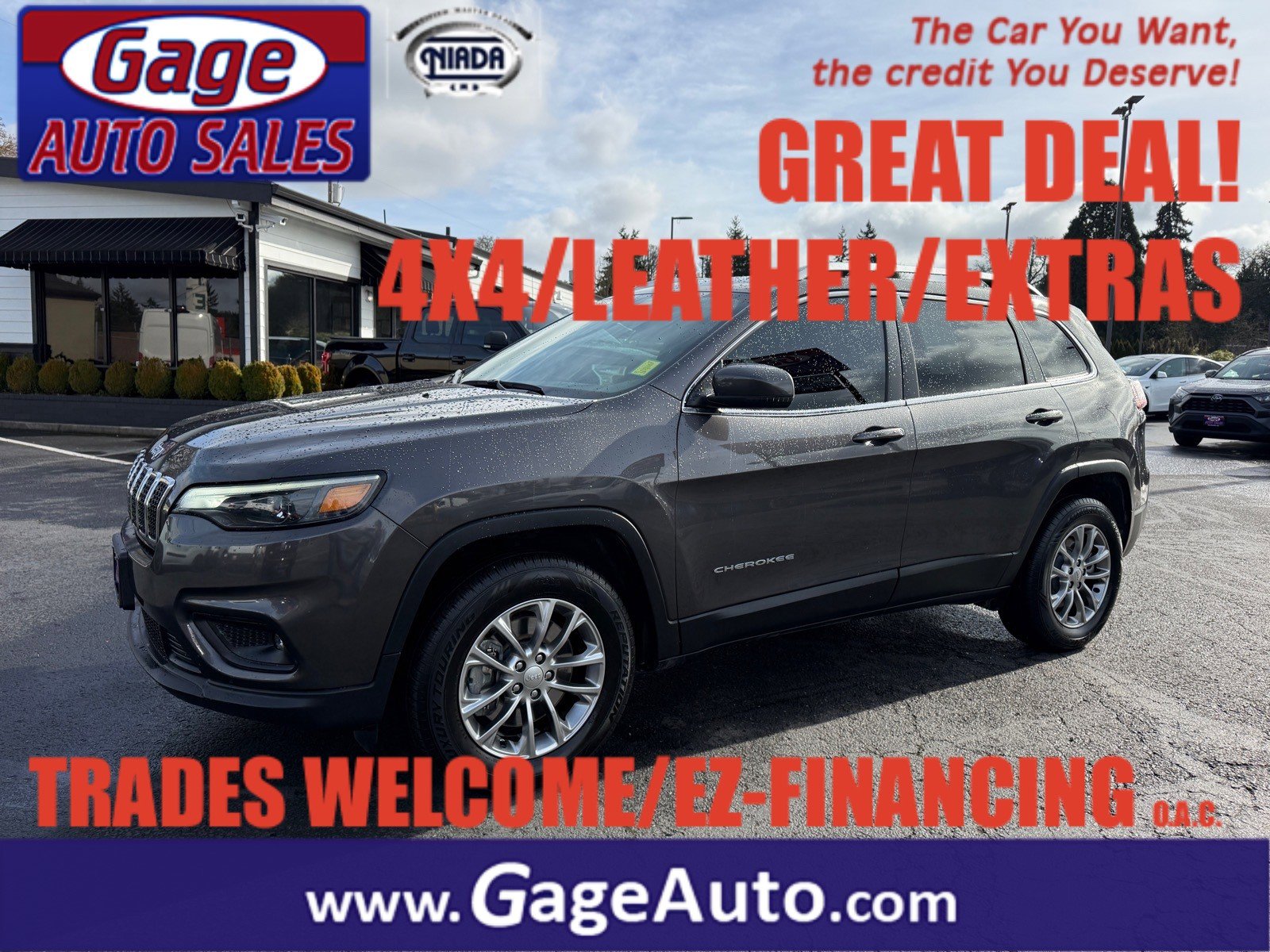 Used 2019 Jeep Cherokee Latitude Plus w/ Comfort/Convenience Group image 3
