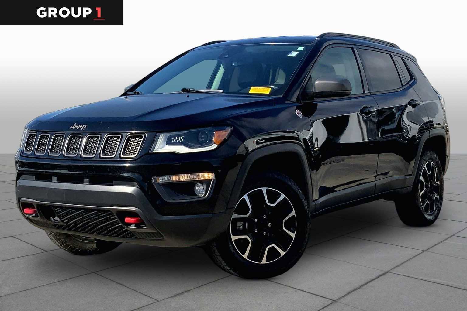 Used 2021 Jeep Compass Trailhawk AWD/4WD image 1