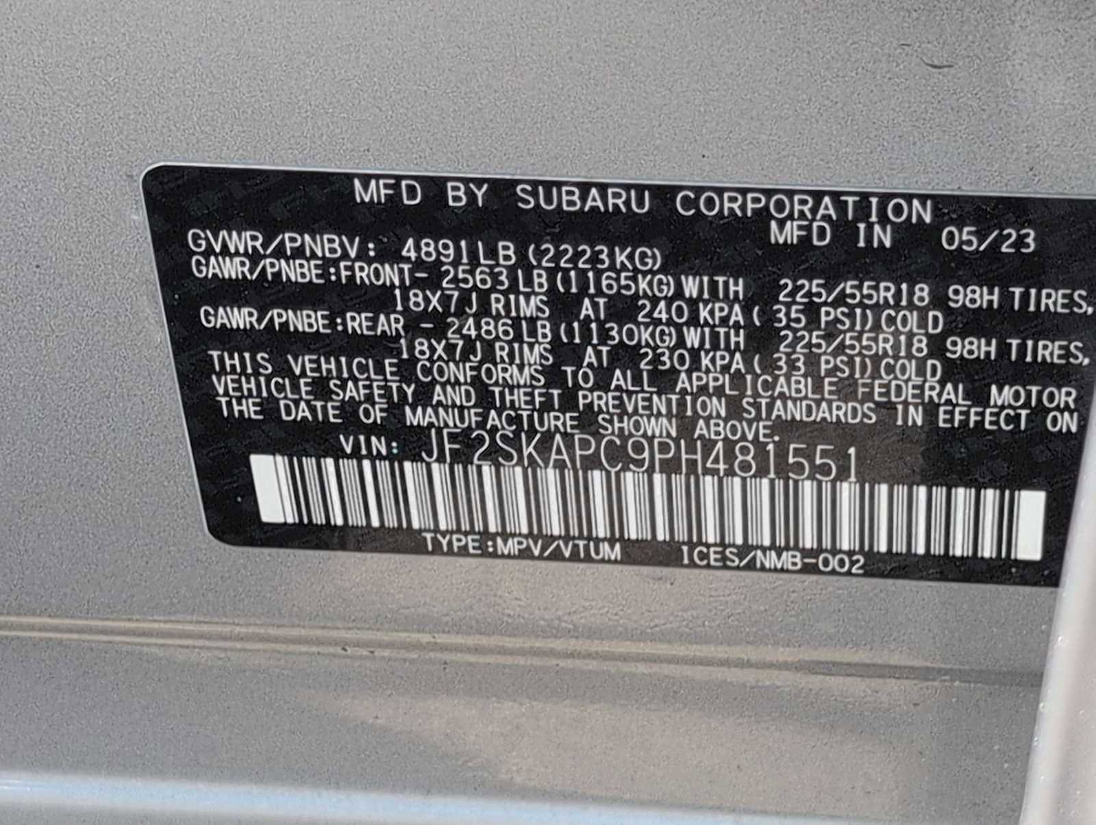 Used 2023 Subaru Forester Limited AWD/4WD image 35