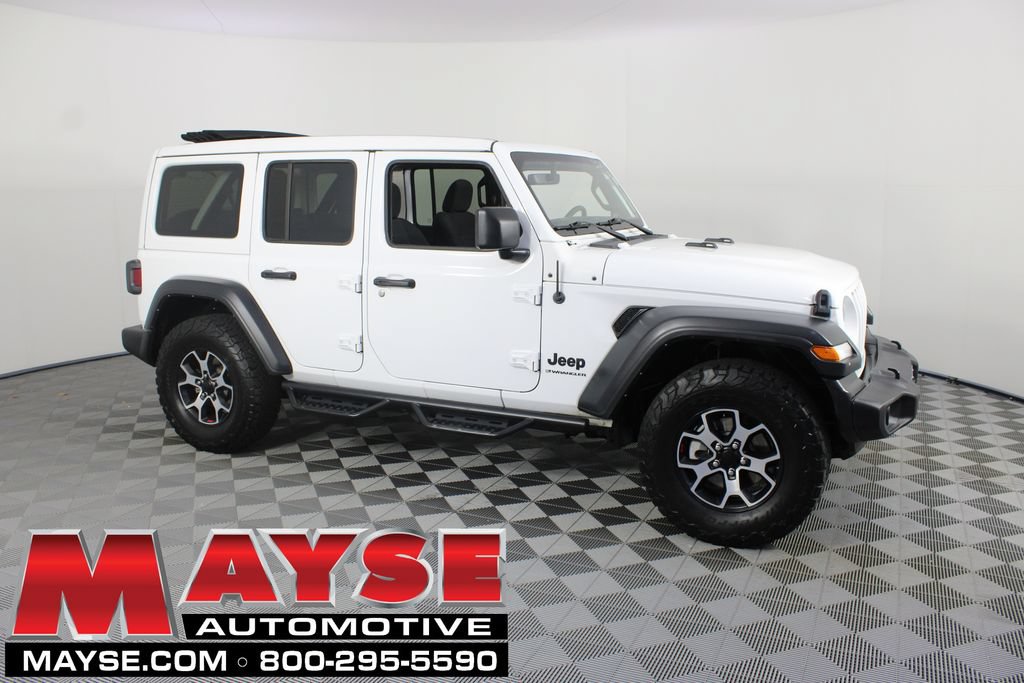 Used 2023 Jeep Wrangler Unlimited Sport w/ Sun And Sound Package