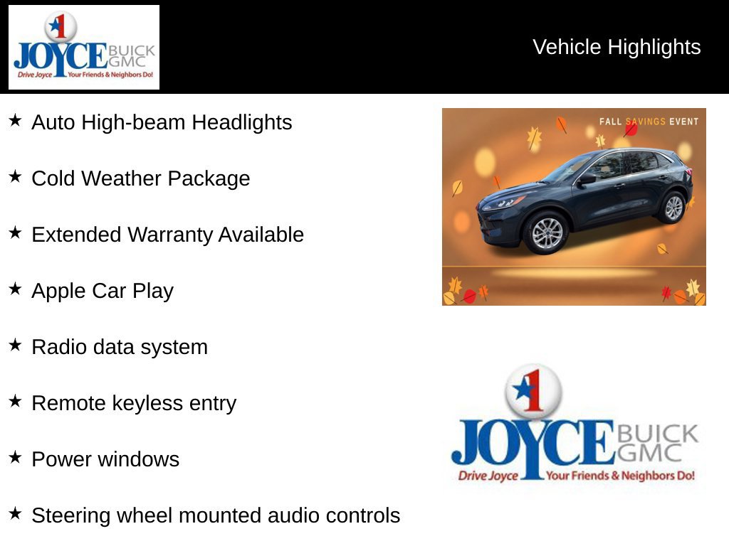 Used 2022 Ford Escape SE w/ Convenience Package FWD image 24