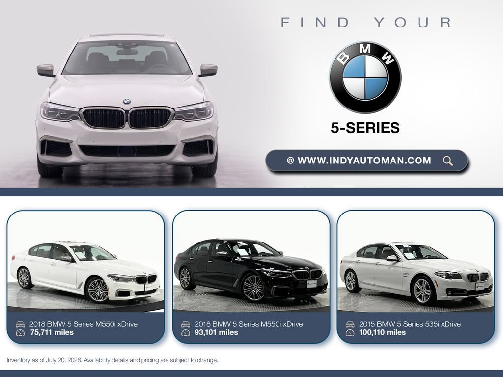 Used 2018 BMW M550i xDrive AWD/4WD image 1