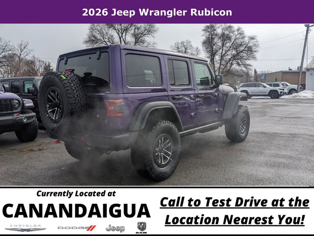 New 2026 Jeep Wrangler Unlimited Rubicon w/ Xtreme 35 Tire Package AWD/4WD image 11