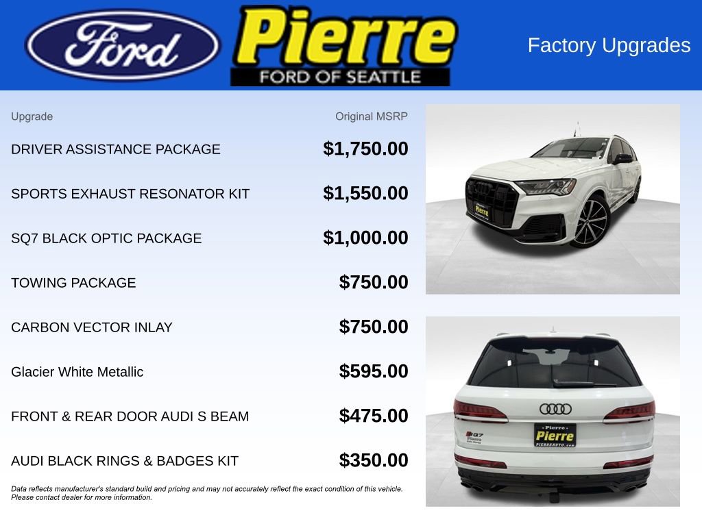 Used 2021 Audi SQ7 Premium Plus w/ Driver Assistance Package image 13