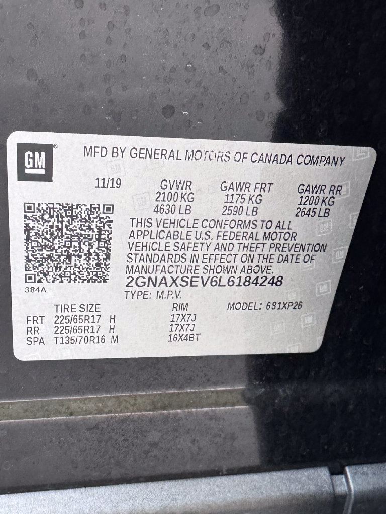 Used 2020 Chevrolet Equinox LS AWD/4WD image 37