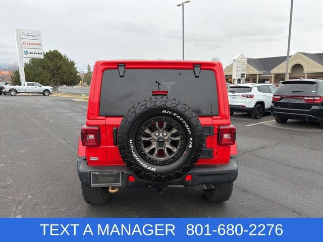 Used 2023 Jeep Wrangler Unlimited Rubicon 392 w/ Trailer Tow Package AWD/4WD image 8
