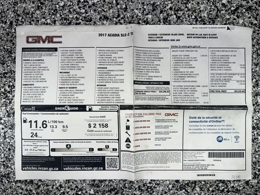 Used 2017 GMC Acadia SLE w/ Driver Alert Package I AWD/4WD image 61
