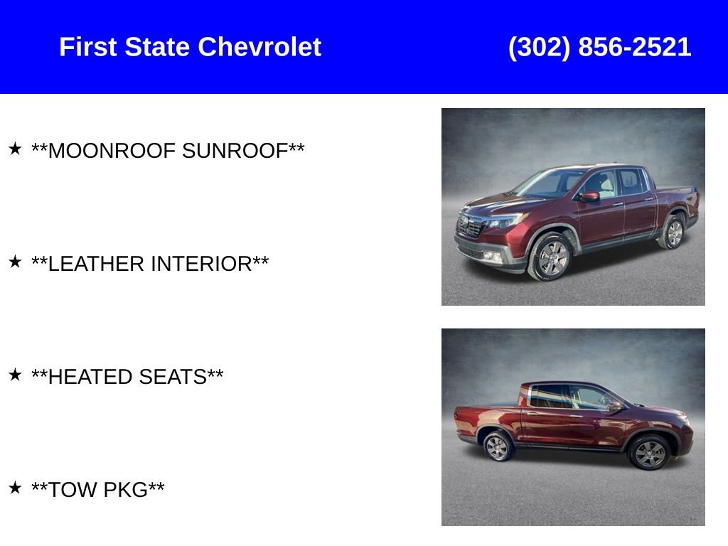 Used 2020 Honda Ridgeline RTL-E image 2