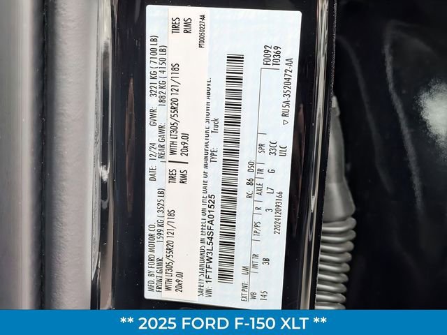 New 2025 Ford F150 XLT w/ Equipment Group 303A High image 42